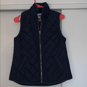 Navy Blue Puffer Vest